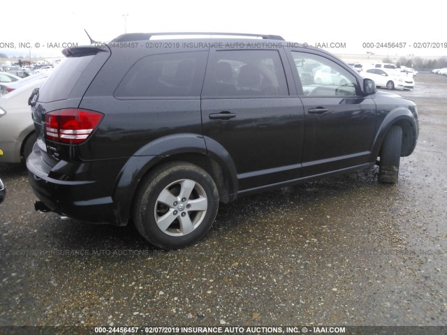 3D4PG5FV7AT266181 - 2010 DODGE JOURNEY SXT BLACK photo 4