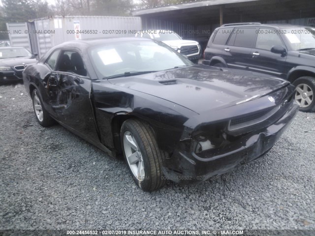 2B3CJ4DV0AH194891 - 2010 DODGE CHALLENGER SE BLACK photo 1