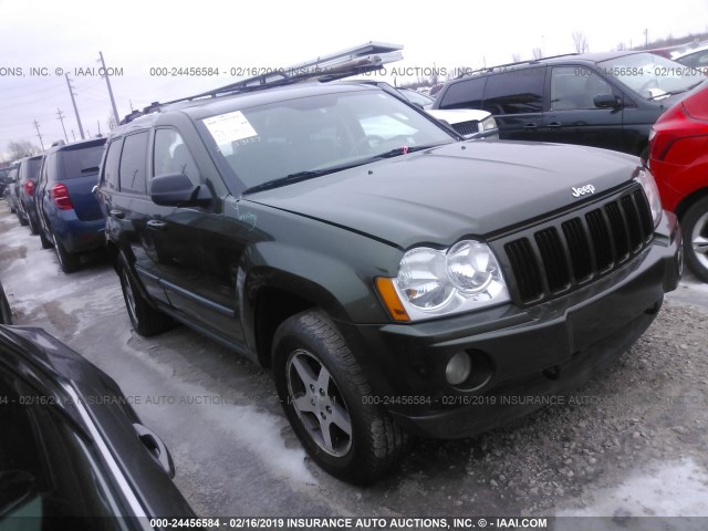1J8GR48K37C691852 - 2007 JEEP GRAND CHEROKEE LAREDO/COLUMBIA/FREEDOM 绿色 照片 1