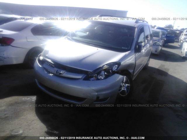 5TDZK23C08S151089 - 2008 TOYOTA SIENNA CE/LE GRAY photo 2