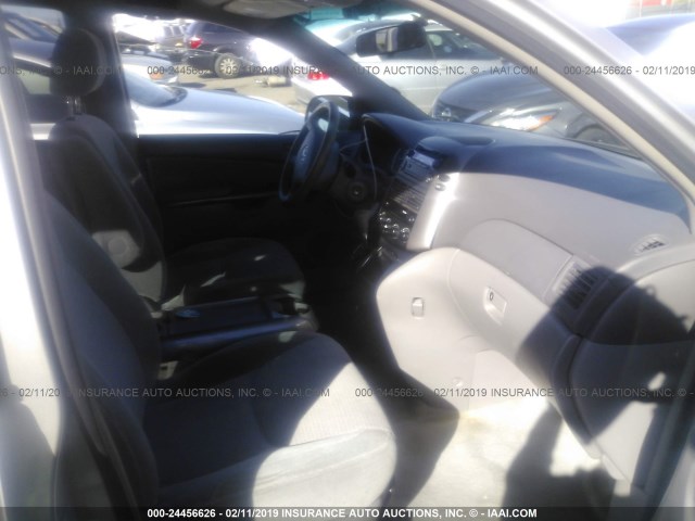 5TDZK23C08S151089 - 2008 TOYOTA SIENNA CE/LE GRAY photo 5