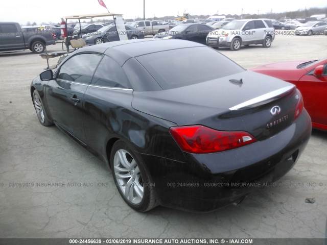 JN1CV6FE9AM354116 - 2010 INFINITI G37 SPORT BLACK photo 3