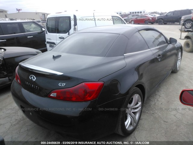 JN1CV6FE9AM354116 - 2010 INFINITI G37 SPORT BLACK photo 4