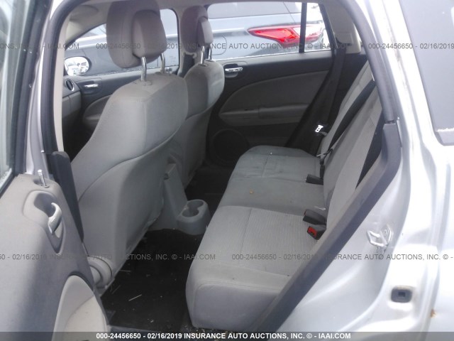 1B3CB3HA0BD113868 - 2011 DODGE CALIBER MAINSTREET SILVER photo 8