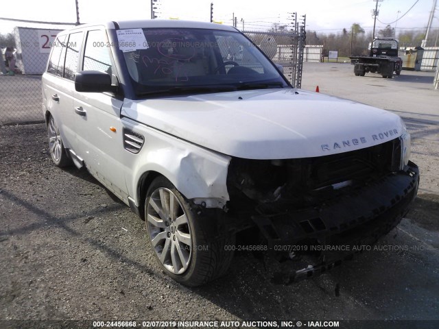 SALSH234X6A980439 - 2006 LAND ROVER RANGE ROVER SPORT SUPERCHARGED WHITE photo 6