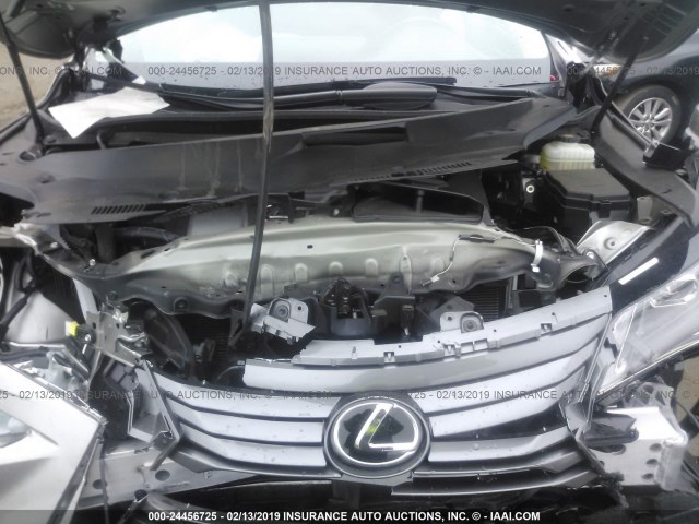 JTJGZKCA2J2001416 - 2018 LEXUS RX 350 L GRAY photo 10