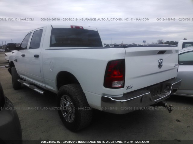 3C6TD5CT1CG283892 - 2012 DODGE RAM 2500 ST WHITE photo 3