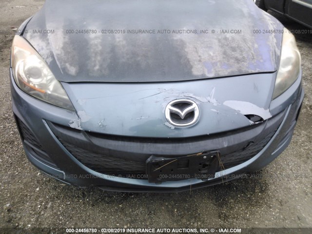 JM1BL1VF4B1454901 - 2011 MAZDA 3 I GREEN photo 6