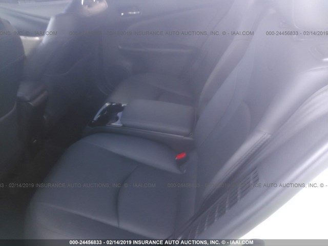 JTDKARFP9H3041073 - 2017 TOYOTA PRIUS PRIME  WHITE photo 8