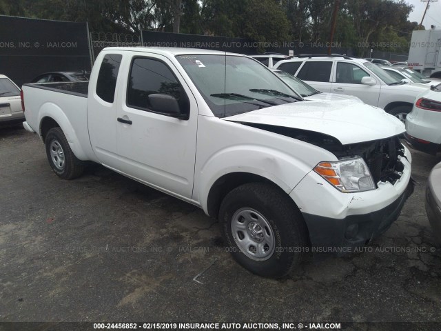 1N6BD0CT3JN700907 - 2018 NISSAN FRONTIER S/SV WHITE photo 1