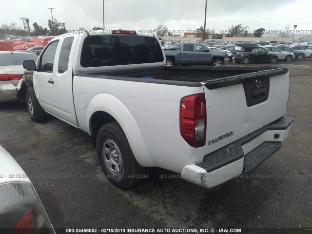 1N6BD0CT3JN700907 - 2018 NISSAN FRONTIER S/SV WHITE photo 3