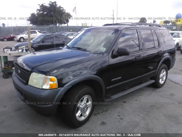 1FMZU62K25UA45479 - 2005 FORD EXPLORER XLS/XLS SPORT BLACK photo 2