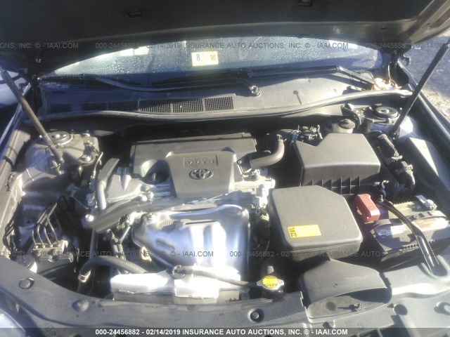 4T1BF1FK3FU935810 - 2015 TOYOTA CAMRY LE/XLE/SE/XSE 灰色 照片 10