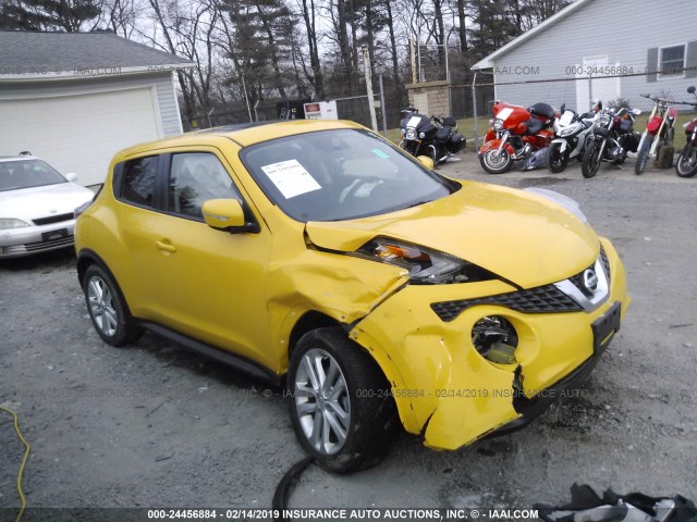 JN8AF5MR5GT608568 - 2016 NISSAN JUKE S/SV/SL/NISMO YELLOW photo 1