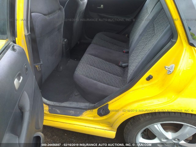 JM1BJ245431148934 - 2003 MAZDA PROTEGE PR5 YELLOW photo 8