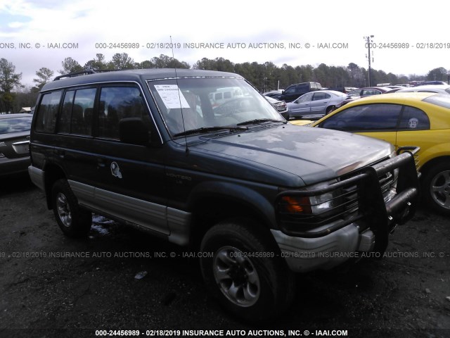 JA4MR41H7SJ010678 - 1995 MITSUBISHI MONTERO LS GREEN photo 1