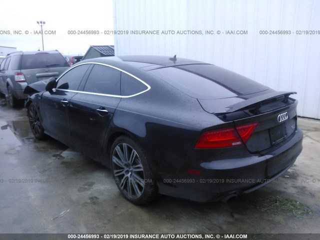 WAU2GAFC9CN122338 - 2012 AUDI A7 PRESTIGE BLACK photo 3