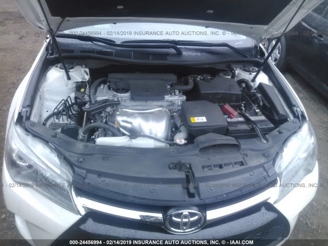 4T1BF1FK3HU439957 - 2017 TOYOTA CAMRY LE/XLE/SE/XSE 白色 照片 10