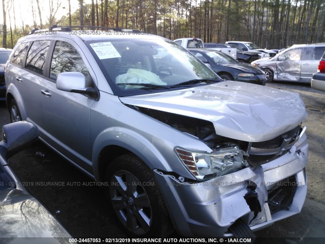 3D4PG9FV7AT206103 - 2010 DODGE JOURNEY R/T SILVER photo 1