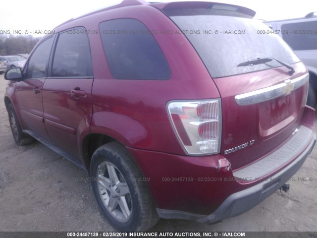 2CNDL63F556181358 - 2005 CHEVROLET EQUINOX LT MAROON photo 6