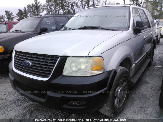 1FMRU15W24LB06836 - 2004 FORD EXPEDITION XLT SILVER photo 2