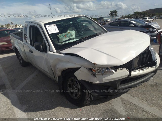 1N6BD0CT3HN752919 - 2017 NISSAN FRONTIER S/SV WHITE photo 1