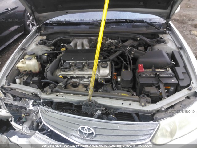 2T1CF22P73C607556 - 2003 TOYOTA CAMRY SOLARA SE/SLE 银色 照片 10