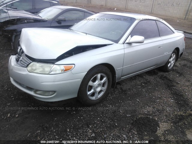 2T1CF22P73C607556 - 2003 TOYOTA CAMRY SOLARA SE/SLE 银色 照片 2