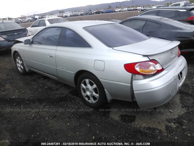 2T1CF22P73C607556 - 2003 TOYOTA CAMRY SOLARA SE/SLE 银色 照片 3