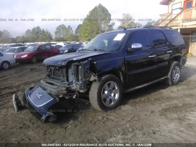 1GKFC13028J160605 - 2008 GMC YUKON BLACK photo 2