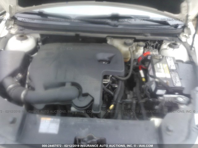 1G1ZC5E13BF235904 - 2011 CHEVROLET MALIBU 1LT 奶油色 照片 10