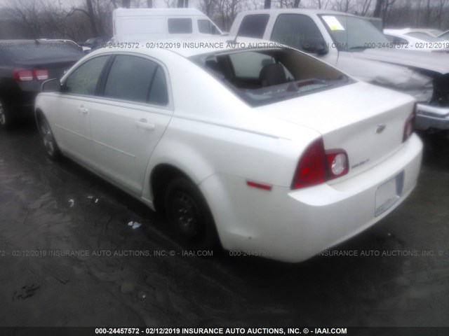 1G1ZC5E13BF235904 - 2011 CHEVROLET MALIBU 1LT 奶油色 照片 3