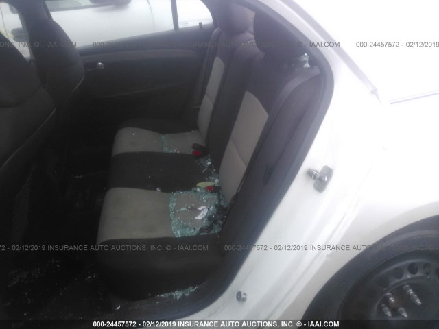 1G1ZC5E13BF235904 - 2011 CHEVROLET MALIBU 1LT 奶油色 照片 8