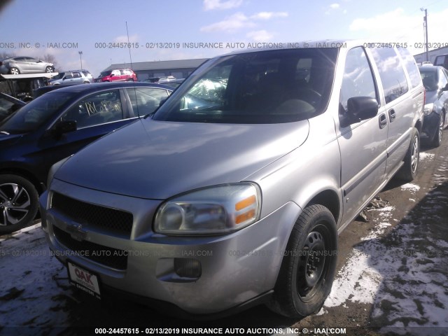 1GNDV23167D124383 - 2007 CHEVROLET UPLANDER LS SILVER photo 2