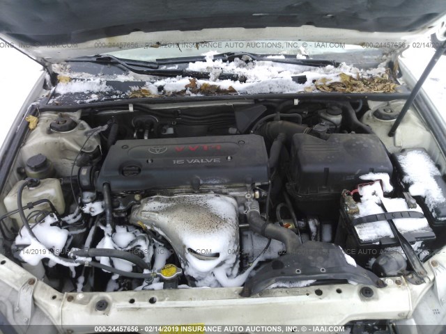 4T1BE32K33U129076 - 2003 TOYOTA CAMRY LE/XLE/SE WHITE photo 10