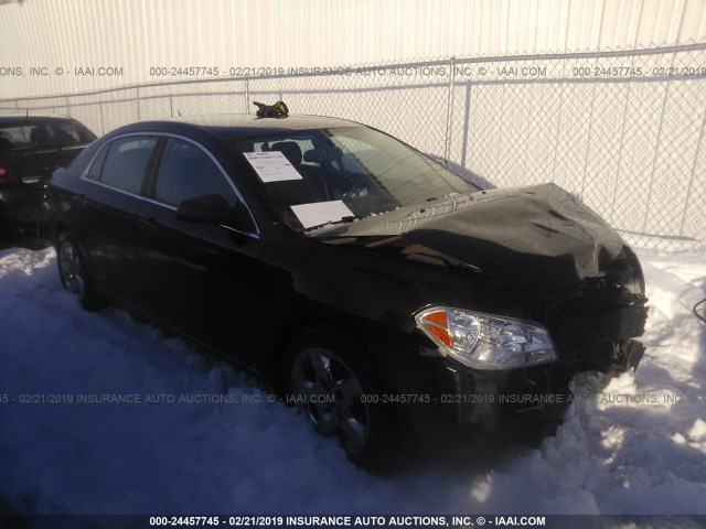 1G1ZH57B99F105322 - 2009 CHEVROLET MALIBU 1LT 黑色 照片 1