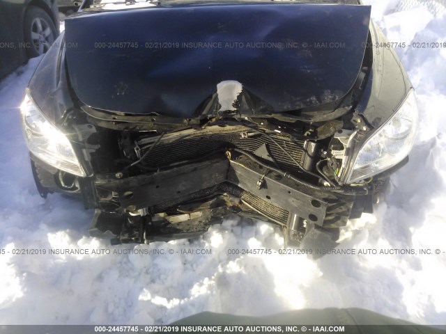 1G1ZH57B99F105322 - 2009 CHEVROLET MALIBU 1LT 黑色 照片 6