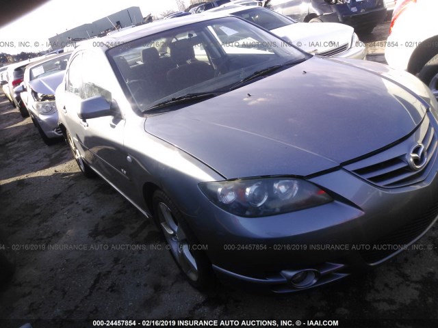 JM1BK323561531600 - 2006 MAZDA 3 S SILVER photo 1