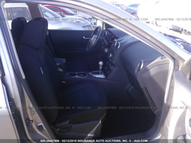 JN8AS5MT5DW518421 - 2013 NISSAN ROGUE S/SV GRAY photo 5