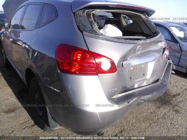 JN8AS5MT5DW518421 - 2013 NISSAN ROGUE S/SV GRAY photo 6