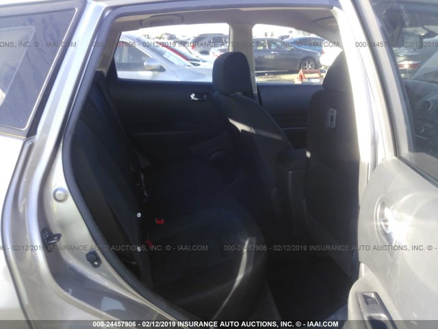 JN8AS5MT5DW518421 - 2013 NISSAN ROGUE S/SV GRAY photo 8