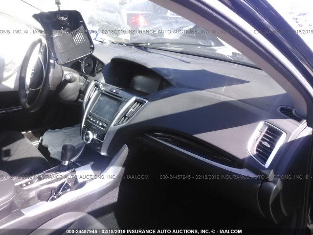 19UUB1F52JA003662 - 2018 ACURA TLX TECH შავი ფოტო 5
