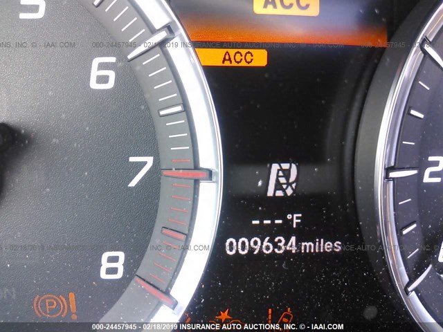 19UUB1F52JA003662 - 2018 ACURA TLX TECH შავი ფოტო 7