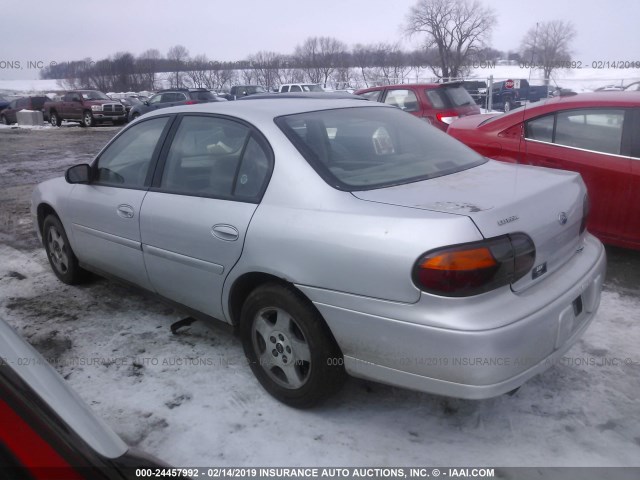 1G1ND52F65M163494 - 2005 CHEVROLET CLASSIC SILVER photo 3