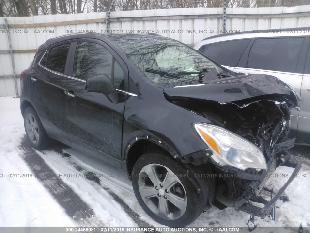 KL4CJFSB9DB186847 - 2013 BUICK ENCORE CONVENIENCE BLACK photo 1