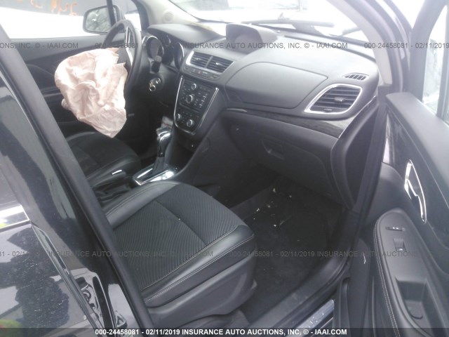 KL4CJFSB9DB186847 - 2013 BUICK ENCORE CONVENIENCE BLACK photo 5