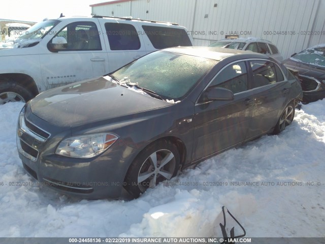 1G1ZJ57B68F258145 - 2008 CHEVROLET MALIBU 2LT GRAY photo 2