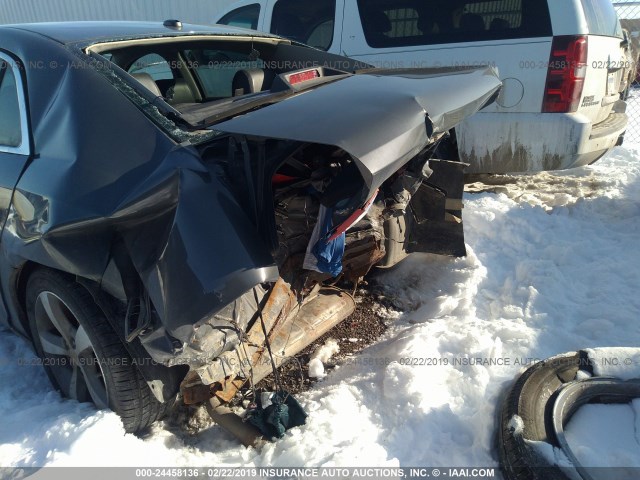 1G1ZJ57B68F258145 - 2008 CHEVROLET MALIBU 2LT GRAY photo 6