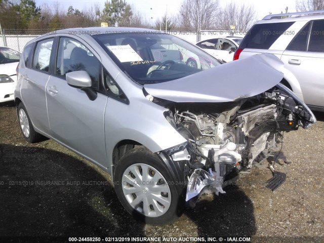 3N1CE2CP9FL446178 - 2015 NISSAN VERSA NOTE S/S PLUS/SV/SL/SR SILVER photo 1