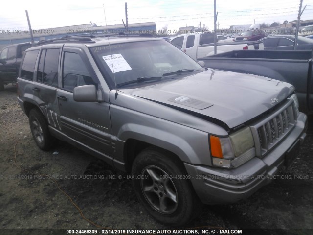 1J4GZ88Z2WC174790 - 1998 JEEP GRAND CHEROKEE LIMITED 5.9L GRAY photo 1